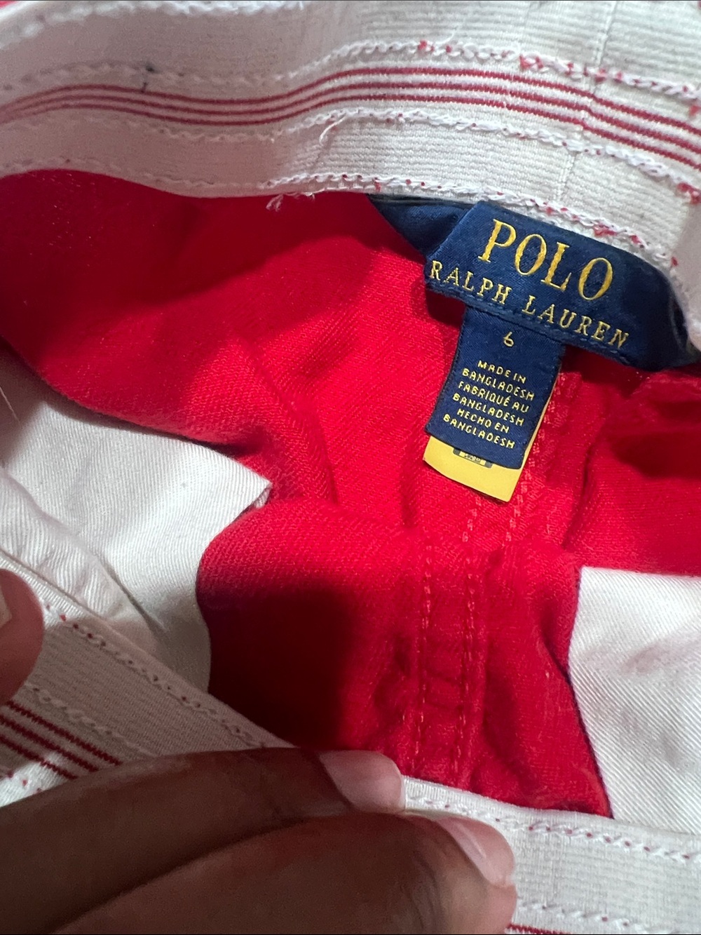 Polo by Ralph Lauren Red Boys' Polo League Shorts - Picture 4 of 4